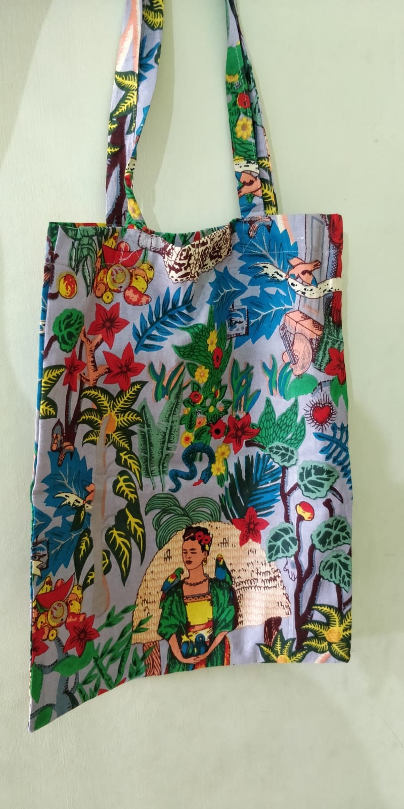 'Frida's Garden' Alexander Henry Shopping Bag