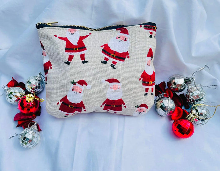Festive & Functional: Christmas Canvas Drawstring Bag