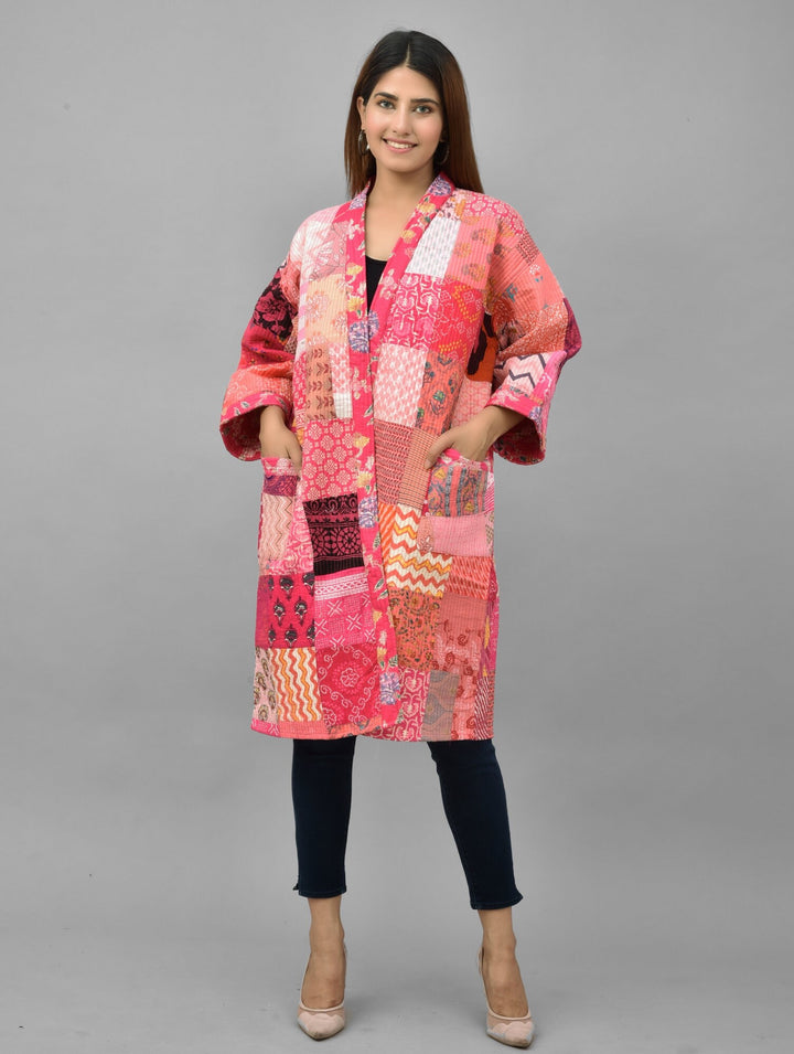 Cozy Up in Comfort: The Reversible Quilted Kimono Robe