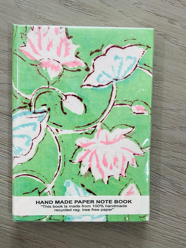 Boho Kantha Hand Blockprint Notebook