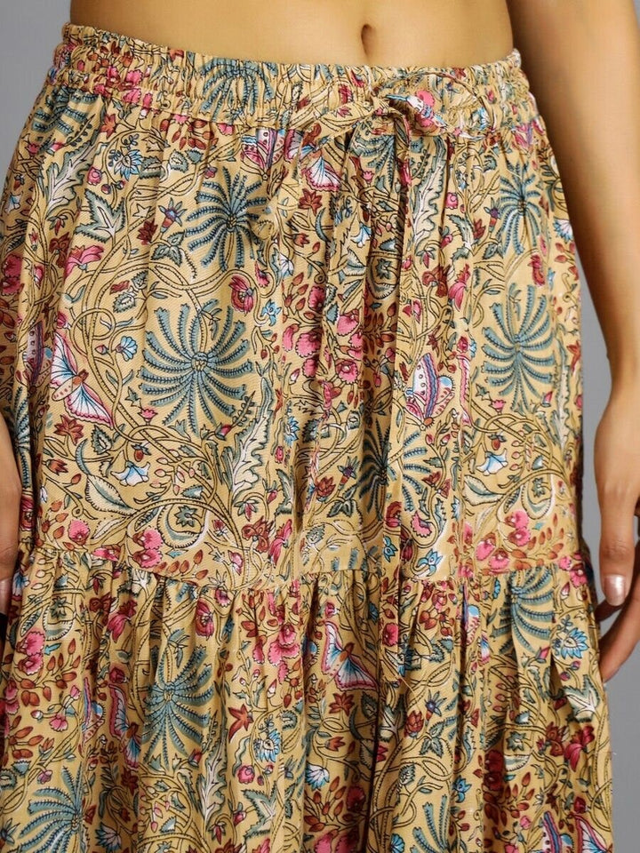 Floral Paradise Wrap Skirt