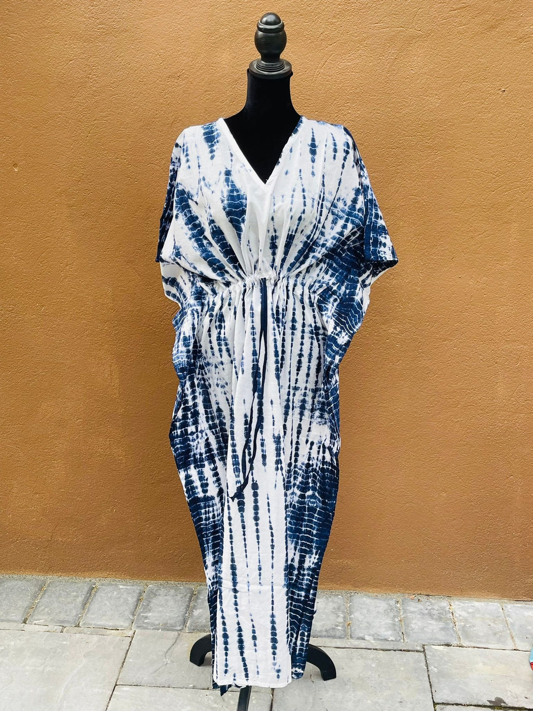 Summer Tie-Dye Kimono Kaftan