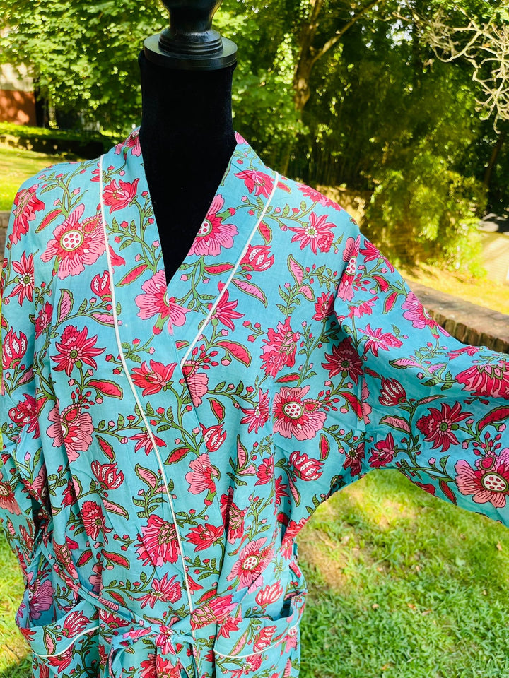 Classic Cotton Kimono Robe