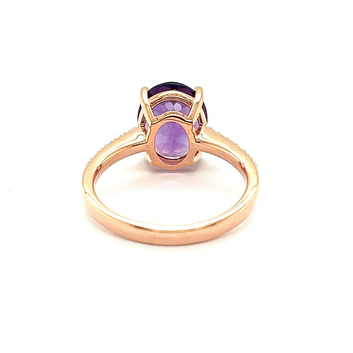 Antique Amethyst Engagement Ring
