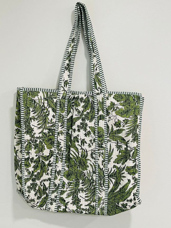 The Reversible Floral Symphony Tote