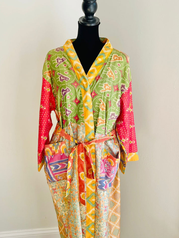 Boho Silk Kimono Robes